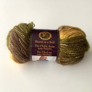 Lion Brand Shawl in a Ball Peaceful Earth Yarn Self Striping Gradient